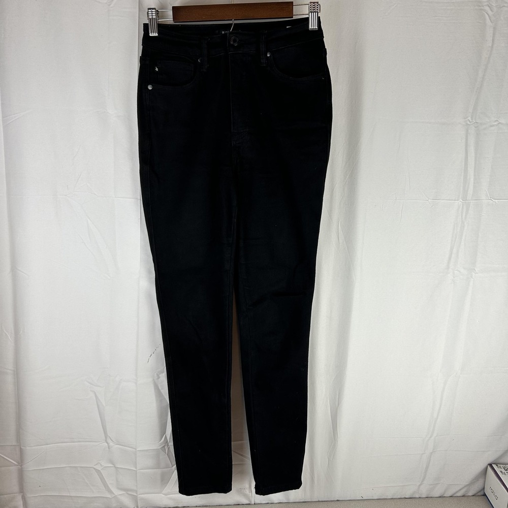 Judy Blue Jeans Womens 5/27 Black Skinny Fit Stretch Denim Casual Pants